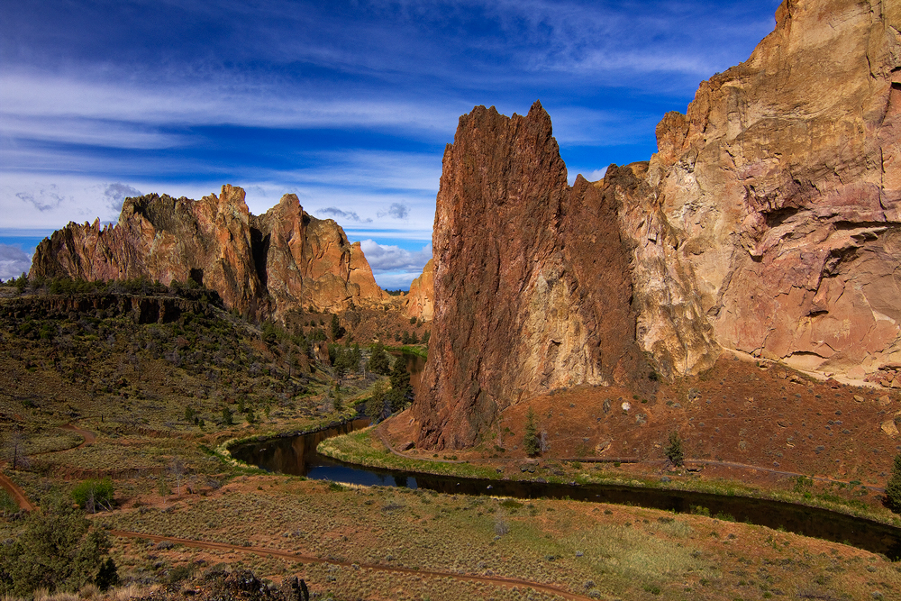 Smith Rock in the High Desert.