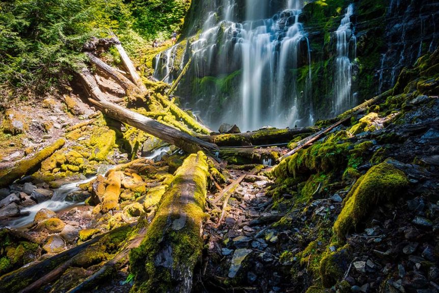 Proxy Falls near Bend Oregon