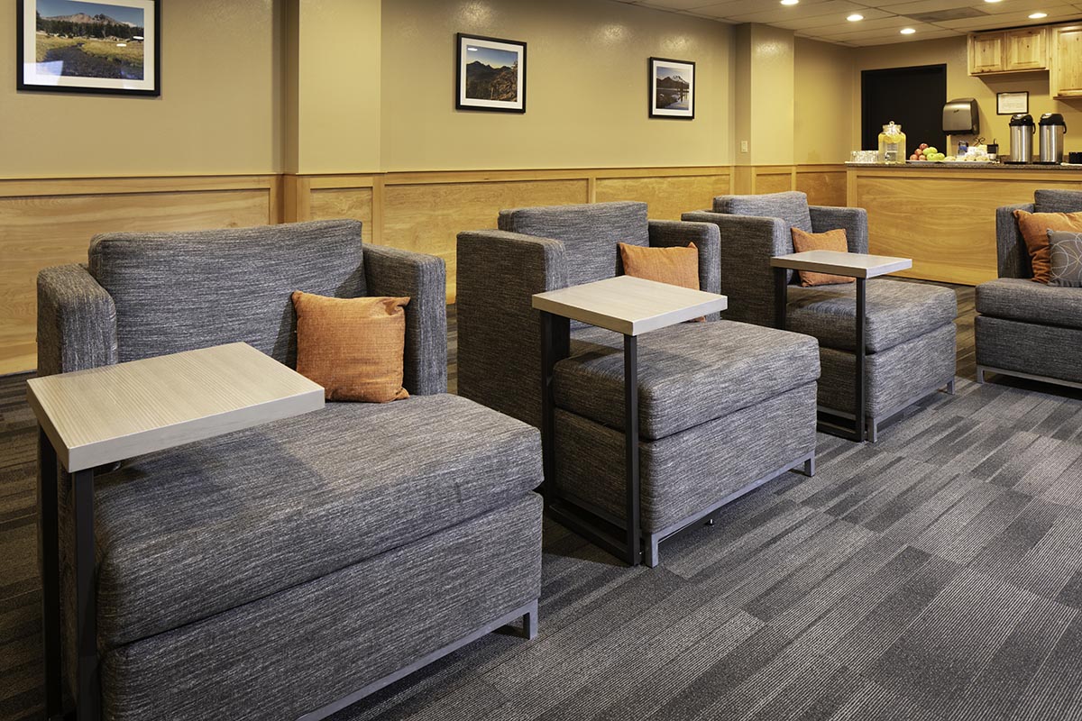 Residential Seating with Individual Tables