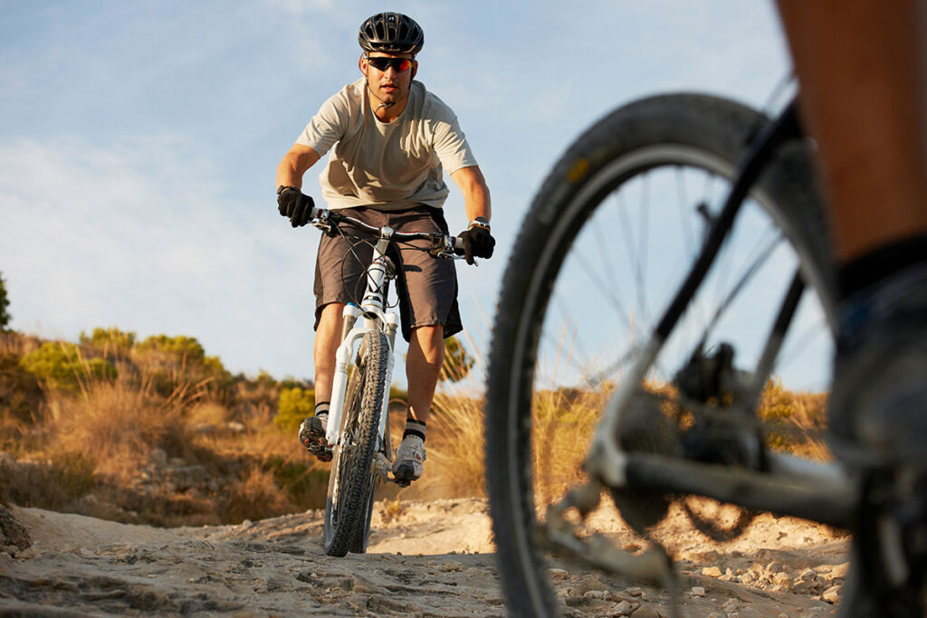 Mountain biking in Bend oregon.